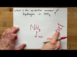 What is the Oxidation Number of hydrogen in NH3 ?