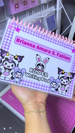 Personalized Refillable Writing Pad for School Supplies