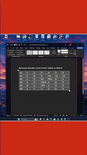 How to Remove Table Borders in Microsoft Word (Easy Guide)