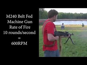 Pretty good evidence indicating a m240 machine gun was used in the vegas shooting. Waveform analysis in the vid.
