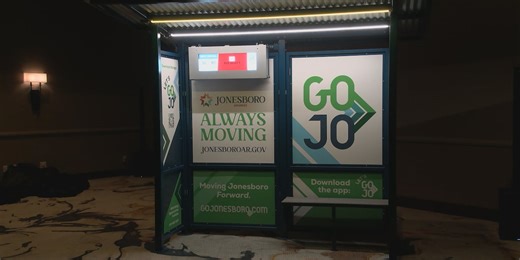 Jonesboro transit system rebrands to GO JO, unveils upgraded bus stops and new app