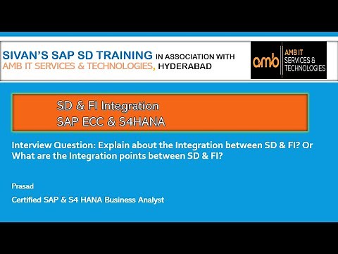 SAP SD FI Integration