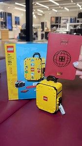 32K views · 3.9K reactions | This is the new LEGO yellow travel suitcase 麟 that released on April 1st - it retails for 14.99€/$ and consists of 184 pieces. ✈️ my favorite detail is the new printed LEGO passport tile!  #legosuitcase #newlego #travelenthusiast #legoreview #legoset #legoairport | trippinbricks | Facebook