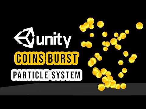 Coins Burst VFX Effect Particle System| How to make Coins Burst using unity Particle System VFX