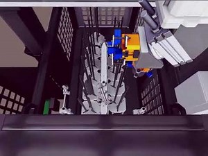 CNC Indexing's AUTOLOAD Gantry Parts Stocker System