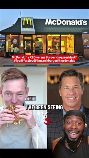 McDonald's CEO Takes On Burger King President in a Taste Test