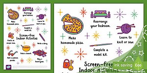 Screen-Free Indoor Activities