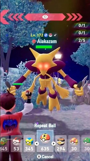 SHINY ALPHA ALAKAZAM in Pokémon Legends ZA! 🧠✨ LIKE & SUBSCRIBE!