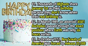 50 Interesting Dates You Need to Know About - Fact Republic