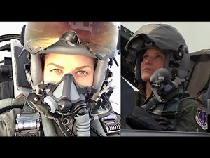 Female F-16 Fighter Pilot Life: Major Zoe Davis