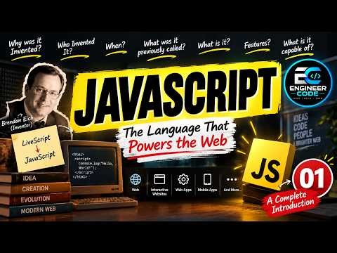 JavaScript - 01: Introduction, History, Features & Capabilities of JavaScript