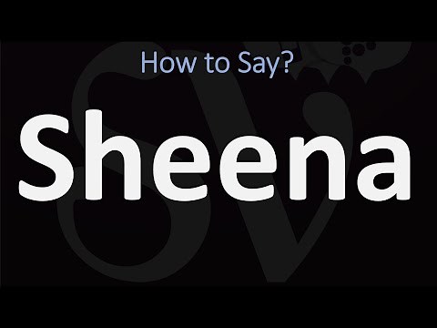 How to Pronounce Sheena? (CORRECTLY)