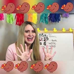 10 Little Turkeys - Thanksgiving Kid Song