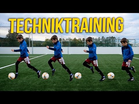 Football technique training: 10 minutes of dribbling and ball control exercises 🔄⚽