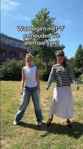 Wat begint met 'J' en houden we allemaal van? 👇