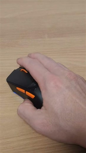 COX Z1 8K OLED 디스플레이 3모드 게이밍 마우스 CLICK TEST