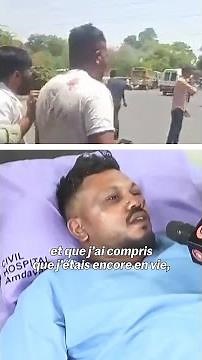 Crash d'un avion en Inde : l'unique survivant raconte