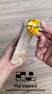 603K views · 3.3K reactions | Corner router machine bit  Carpenter Works | Md Vajeed | Facebook