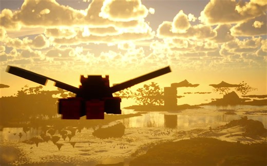 Exploring Minecraft with Stunning Shaders