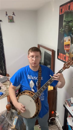 I like the guitar but love hearing him pick his banjo! #Picking #fenderbanjo #myboy | Steven Newsome