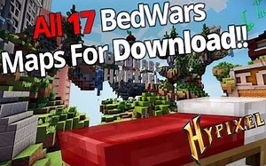 【Minecraft Maps Download】Hypixel全部起床战争地图！（17张对战地图 大厅）-特别中二的q3君-混剪参考视频-哔哩哔哩视频