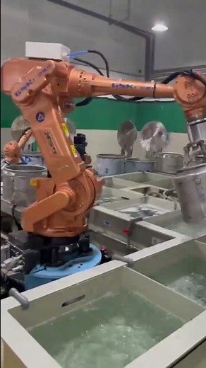 Automatic electroplating production line