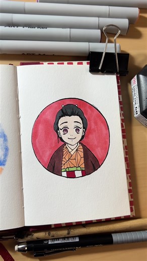 How to Draw Nezuko from Demon Slayer