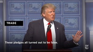 449K views · 2.4K reactions | Donald J. Trump and Hillary Clinton offered widely different economic proposals in Michigan this week. We fact-checked both of their speeches. | The New York Times | Facebook