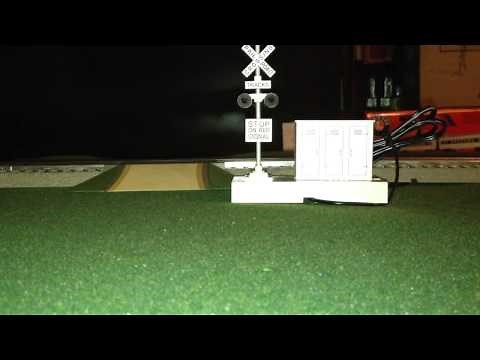 Railroad Crossing on my Layout O Scale