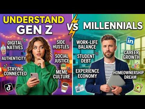 Gen z emotional development vs Millennial