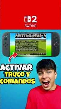 ✅Cómo Activar Comandos En Minecraft Para Nintendo Switch 2