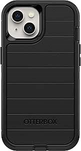 OtterBox Defender Series Screenless Edition Case for iPhone 13 (Only) - Case Only - Microbial Defense Protection - Non-Retail Packaging - Black