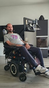 2.6K views | När känslorna kring ALS tynger Marco brukar han leta upp en bra film. Han använder sin TD I-Serie för att välja underhållning och för omgivningskontroll. | Tobii Dynavox | Facebook