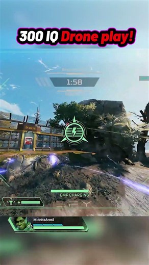 300 IQ drone play 😱