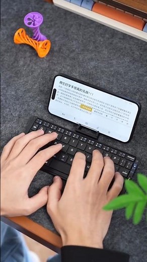 BOW Foldable Bluetooth Keyboard with Magnetic Stand.😲⌨️