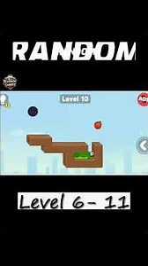 Snake Puzzle: Slither to Eat level 6 to 11 #snakepuzzle #snakegame #gameshorts