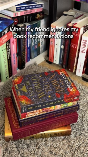 You’ve lost book rights from me if you are going to ignore my suggestions #book #booktok #booktokfyp #bookrecommendations