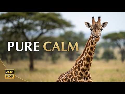 Giraffes in 4K HDR | Cinematic Nature Film for Relaxation