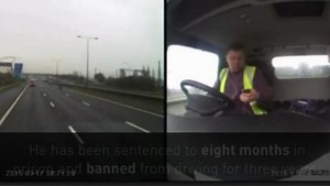 This is why you don't text while driving a truck