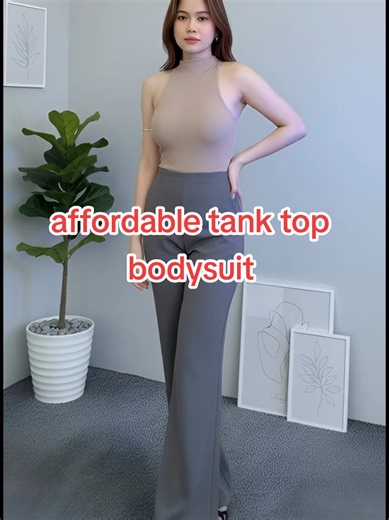 Stylish Affordable Tank Top Bodysuit Outfit Ideas