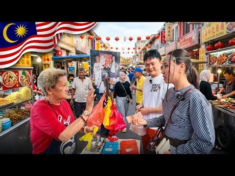 Malaysian Auntie REFUSED My Money | I Tried Chinese Street Food in Kuala Lumpur 🇲🇾