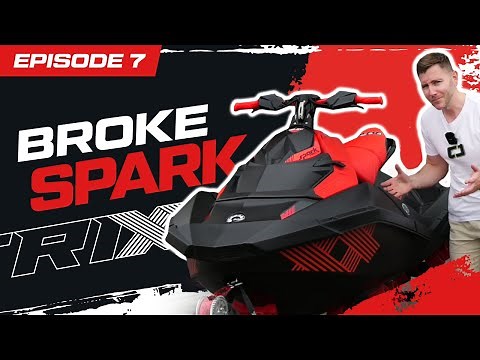 I BROKE My Sea-Doo Spark! 💥 50 Hour Service | RIDE OUT! 😱🔥 | Seadoo Spark TRIXX | Ep7
