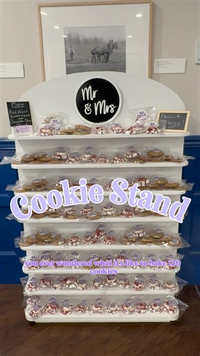 ✨ Love is sweet, but cookies make it even sweeter 🍪 #cookies #love #wedding #bakinglove