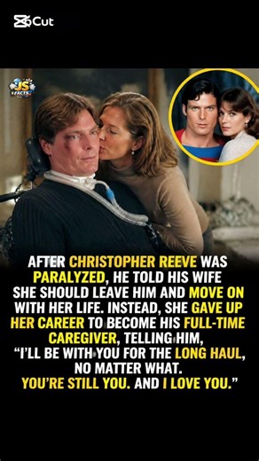 When Christopher Reeve's life changed forever after a horse-riding accident in 1995, #shorts