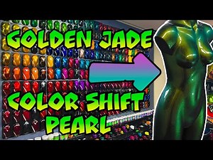 Golden Jade Color Shift Pearl