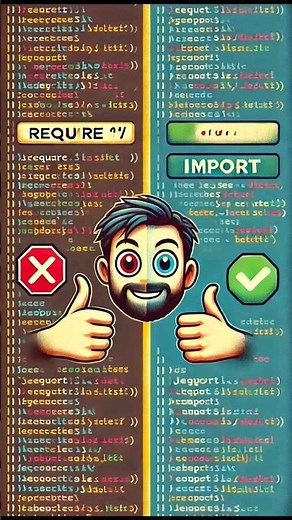 require vs import | nodejs