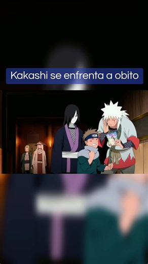 Kakashi se enfrenta a Obito en épico duelo