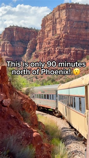 A red rock adventure aboard our scenic train ride is only 90 minutes north of Phoenix!