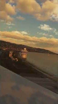 C750 Sunset: Cannes to Lugano's "Golden Hour" MSFS Cockpit Immersion #SunsetViews