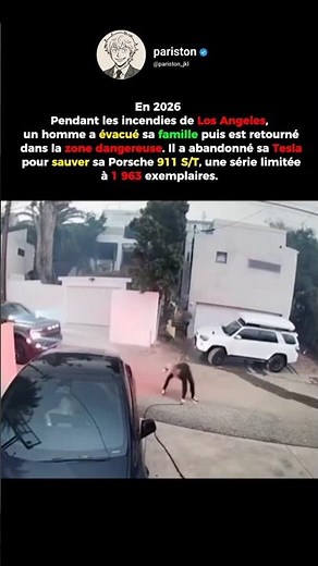 Un Homme À Tout Risques Pour Sauver Ça Voiture De Collection😱‼️ | Porshe 911